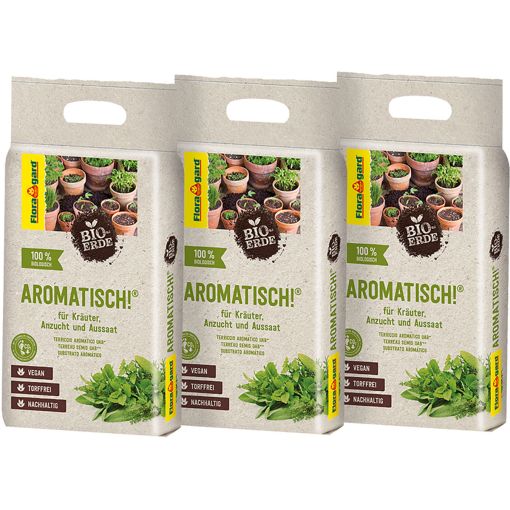 Floragard Bio-Erde Aromatisch Kräutererde 2