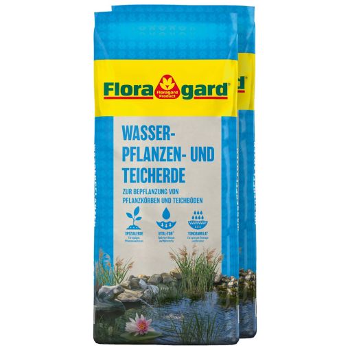 Floragard Wasserpflanzen- und Teicherde 2