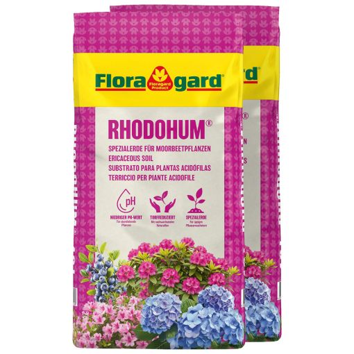 Floragard Rhodohum Pflanzenerde 2