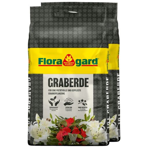 Floragard Graberde Pflanzenerde 2