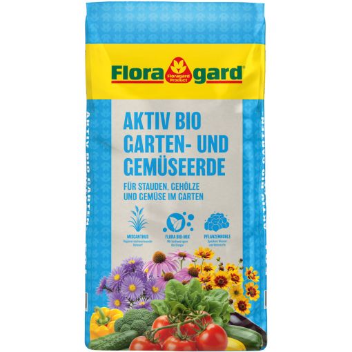 Floragard Aktiv Bio Garten- und 2