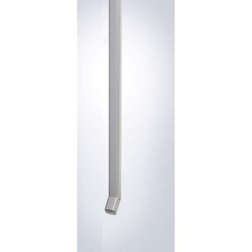 Biohort Regenfallrohr-Set Gerätehaus HighLine silber-metallic 2