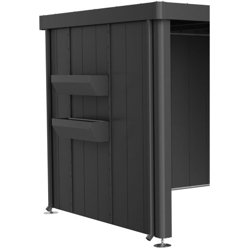 Biohort FloraBoard Seitendach Gerätehaus Neo 2