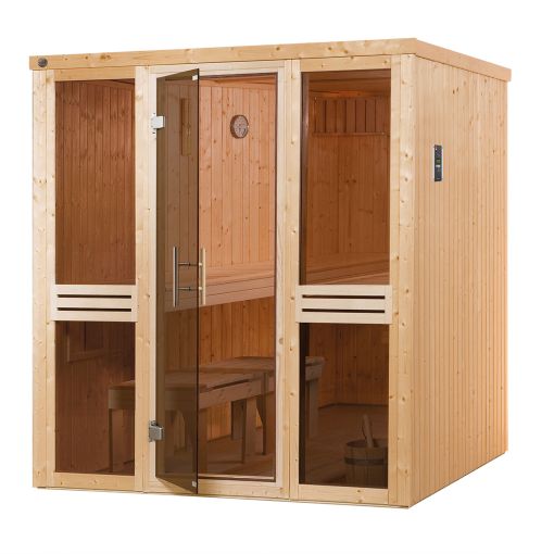 weka Sauna Elementsauna KAARINA Fichte 2
