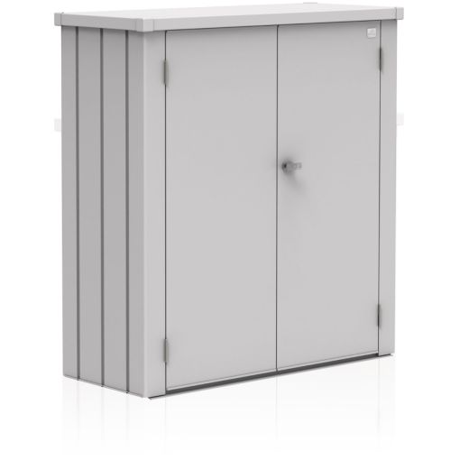 Biohort Terrassenschrank Romeo silber-metallic 2