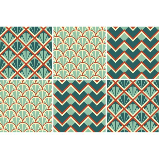 Windhager Fliesenaufkleber Oki 15x15 cm 2