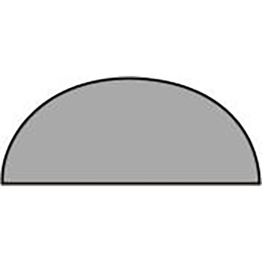 Luxmetall Firstendscheibe Stahl 2