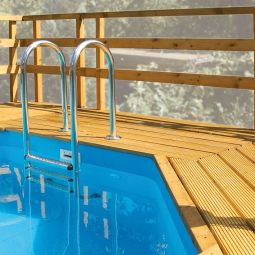 weka Sonnendeck Erweiterung mit Schutzgeländer 2