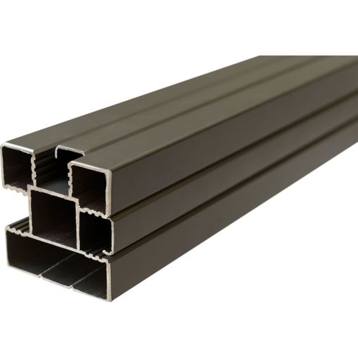 Wellker Sichtschutzzaun Alu-Pfostenset Capri und 2