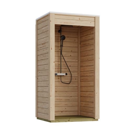 Karibu Outdoordusche naturbelassen 2