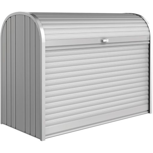 Biohort StoreMax Rollladenbox silber-metallic 2
