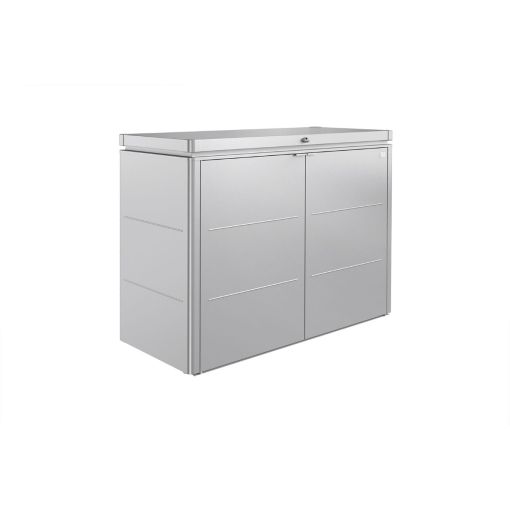 Biohort Gartenschrank HighBoard silber-metallic 2