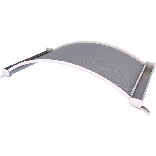 gutta Rundbogenvordach NO Weiß Dach 2