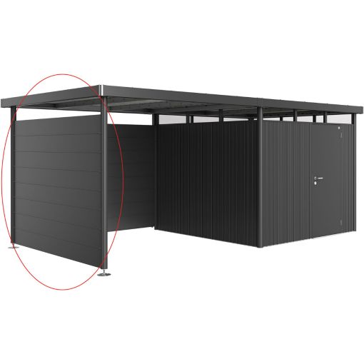 Biohort Seitenwand für Seitendach Gerätehaus 2