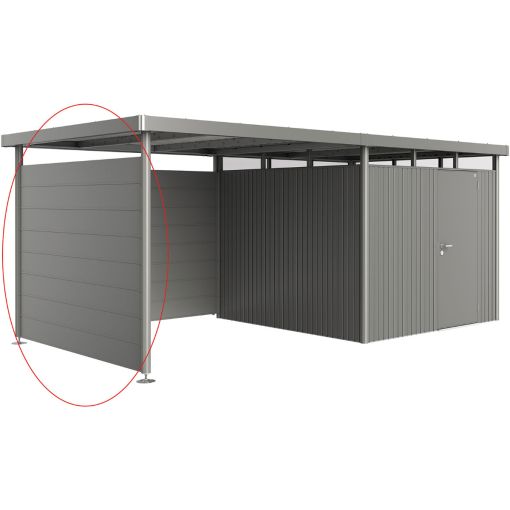 Biohort Seitenwand für Seitendach Gerätehaus 2
