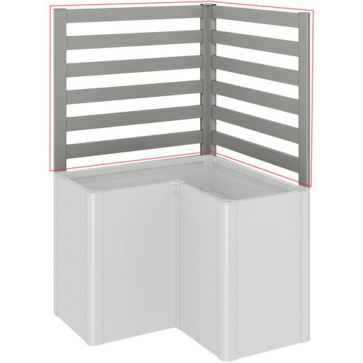 Biohort Rankgitter L-Form für Hochbeet 2