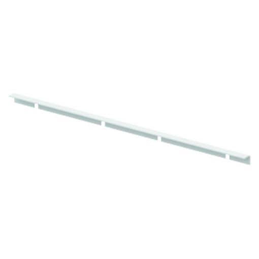 ACO Wandanschlussprofil GFK weiß 2