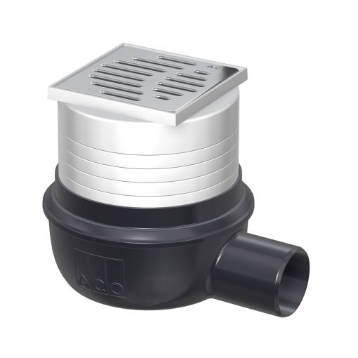 ACO Badablauf 100x100mm Easyflow flach 2