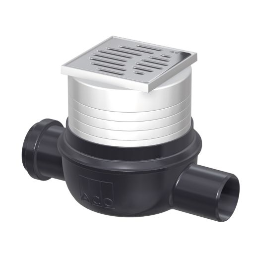 ACO Badablauf 100x100mm Easyflow flach 2