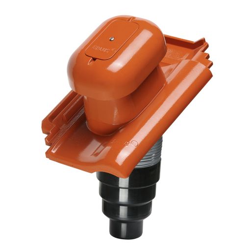 Erlus E58/E58S Alu-Sanlüfter rot/rot engobiert 2