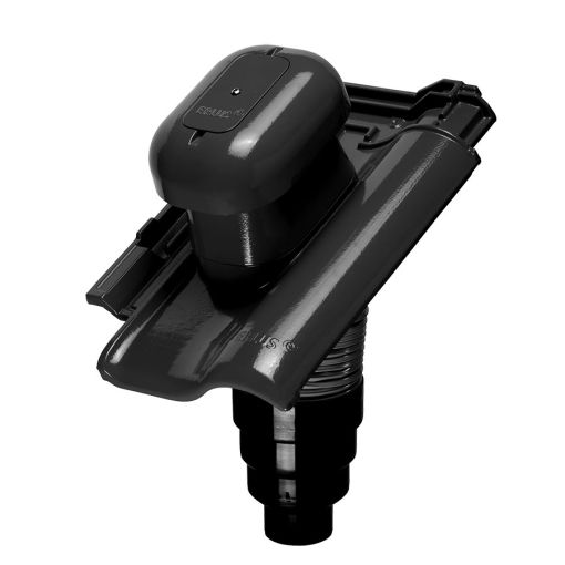 Erlus E58 SL Alu-Sanlüfter schwarz 2