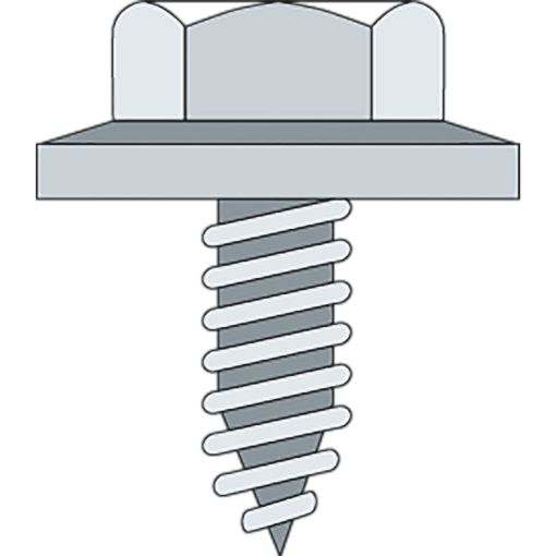 ALWO Komplettsystem 16 Spezialschraube V2A 2