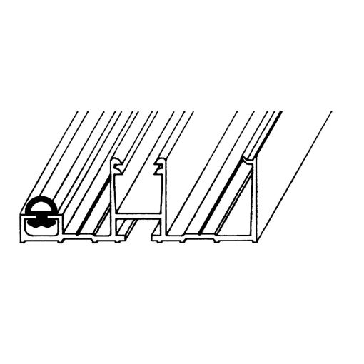 ALWO Varioprofilsprosse Randunterprofil 8215 pressblank 2