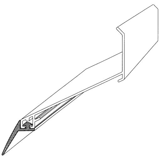 ALWO Wandanschlussprofil 35173 pressblank Montageprofil 2