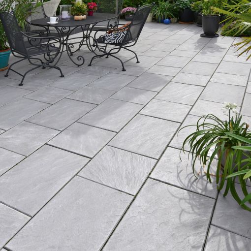 KANN Terrassenplatte Andalusia hellgrau 2