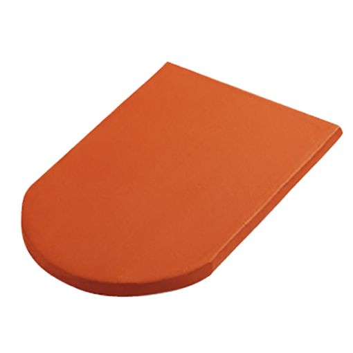 Erlus Biberschwanz Firstplatten naturrot Dachziegel 2