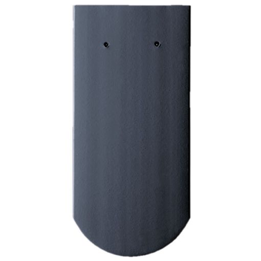 Erlus Biberschwanzziegel anthrazit engobiert Dachziegel 2