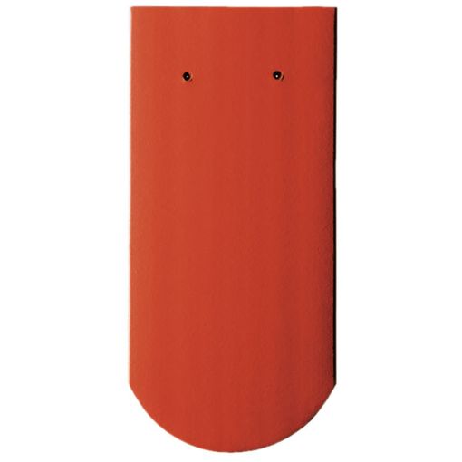 Erlus Biberschwanzziegel rot engobiert Dachziegel 2