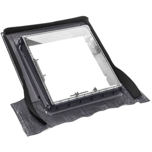 BRAAS Ausstiegsfenster Luminex anthrazit Universal-Lichtkuppel 2