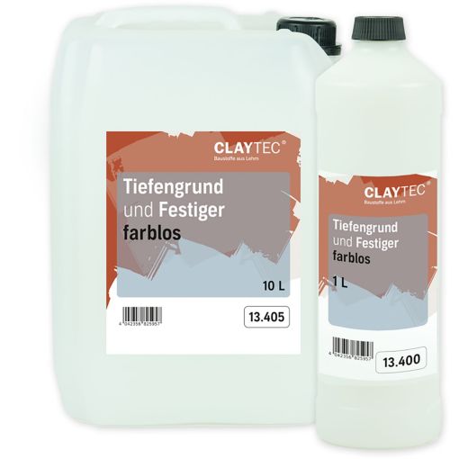 ClayTec Tiefengrund und Festiger 2