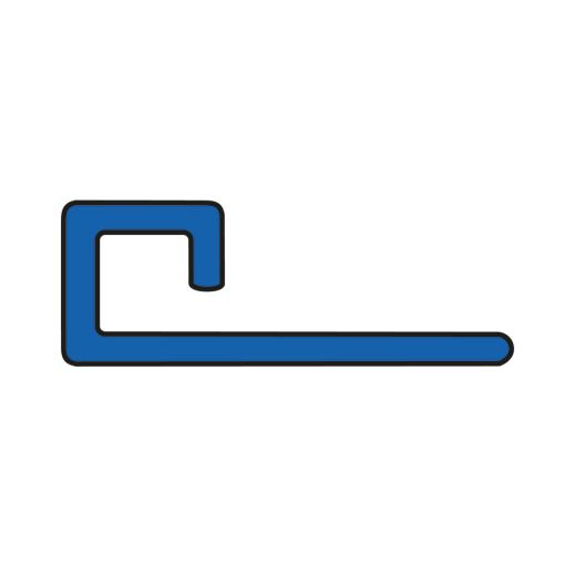 BLANKE Fliesenschiene CUBELINE Edelstahl 11mm 2