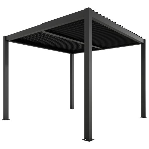 Ximax Aluminium Pergola Shade dunkelgrau 2