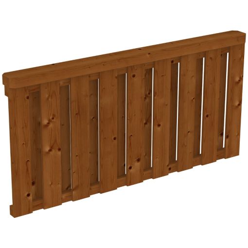 Skan Holz Brüstungsgeländer Douglasie Nussbaum 2