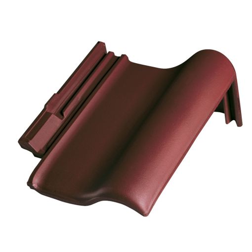 Erlus E58 SL Pultdachziegel maroon 2