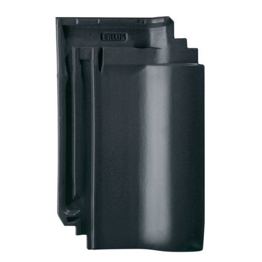 Erlus Flachdachpfanne E58 S anthrazit 2