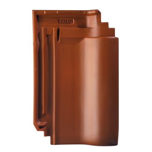 Erlus Flachdachpfanne E58 S kupferbraun 2