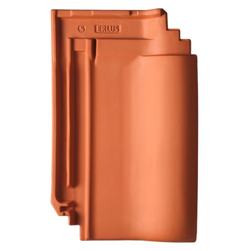 Erlus Flachdachpfanne E58 S naturrot 2