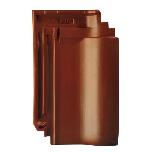 Erlus Flachdachpfanne E58 S rot 2