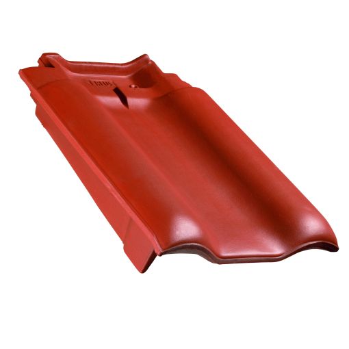 Erlus E58S Ortgangziegel links rot 2