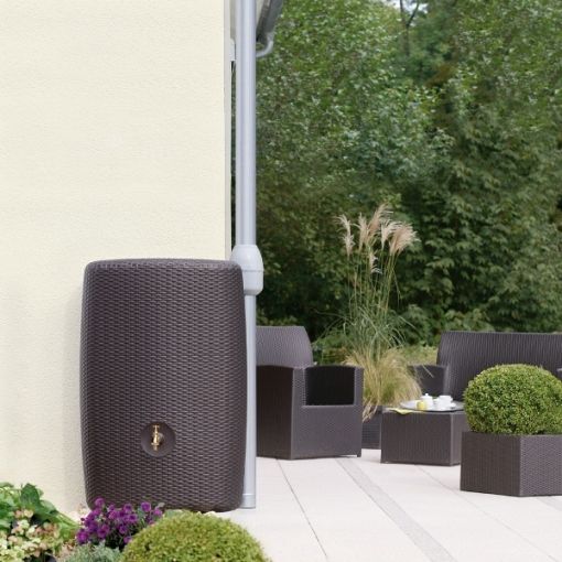 GRAF Garantia Sunda-Wandtank mocca Regenwassertank 2