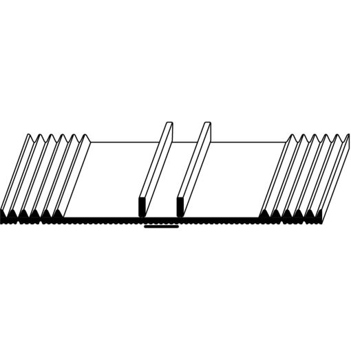 ALWO EPDM Unterlegbahn coextrudiert Montageprofil 2