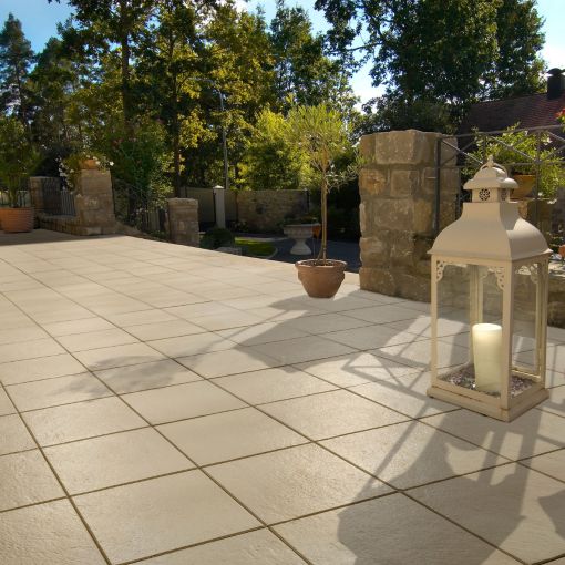 KANN Terrassenplatte Farini beige-meliert 2