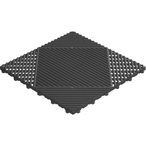 florco Klickfliese Kunststoff classic grau 2