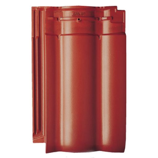 Erlus Designdachziegel Forma rot engobiert 2