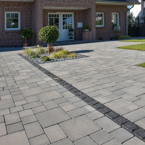 KANN Pflastersteine Germania antik grau-anthrazit-nuanciert 2