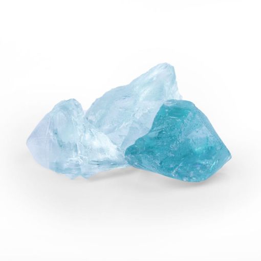 Bruchsteine Glas Turquoise 2